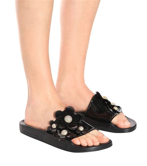 fake marc jacobs flower shoes